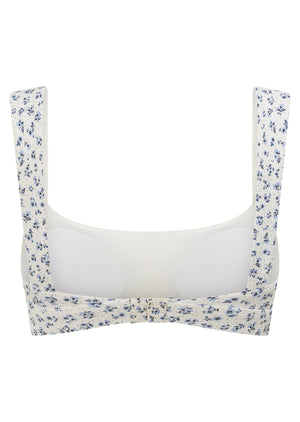 Lorna Jane Provincial Floral Rib Sports Bra - Provincial Floral Print