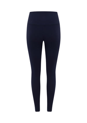 Lorna Jane Limited Edition Lotus No Chafe Ankle Biter Leggings - French Navy