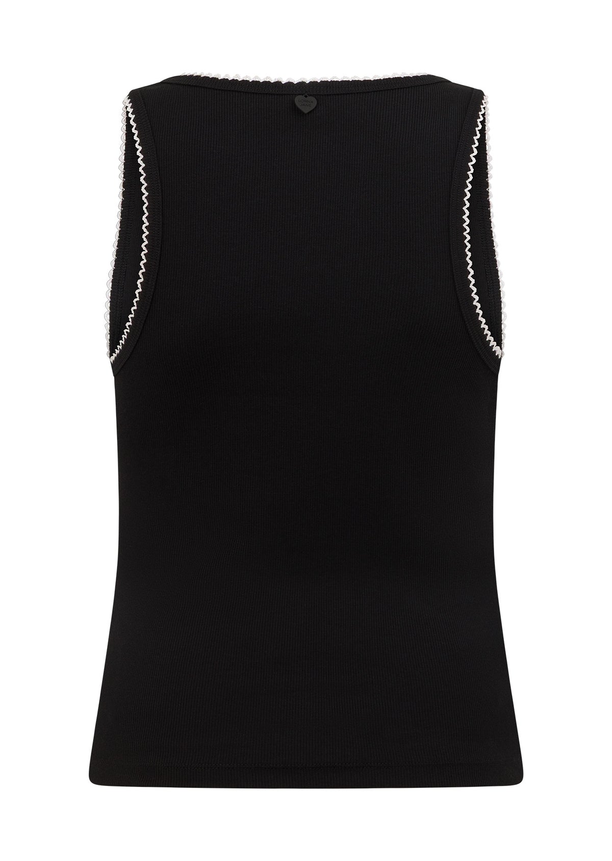 Lorna Jane Pretty Sweet Rib Tank - Black
