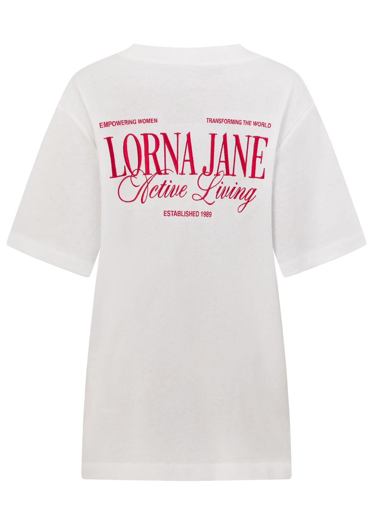 Lorna Jane LJ Active Living T-Shirt - White