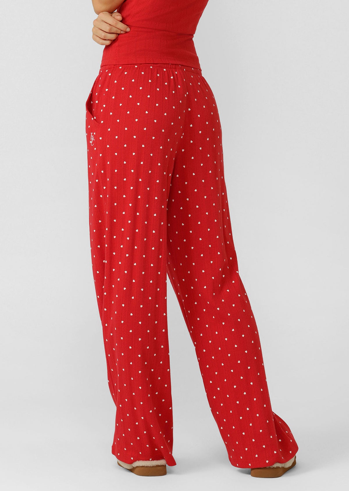 Lorna Jane Mi Amour Pointelle Pants - Mi Amour Print