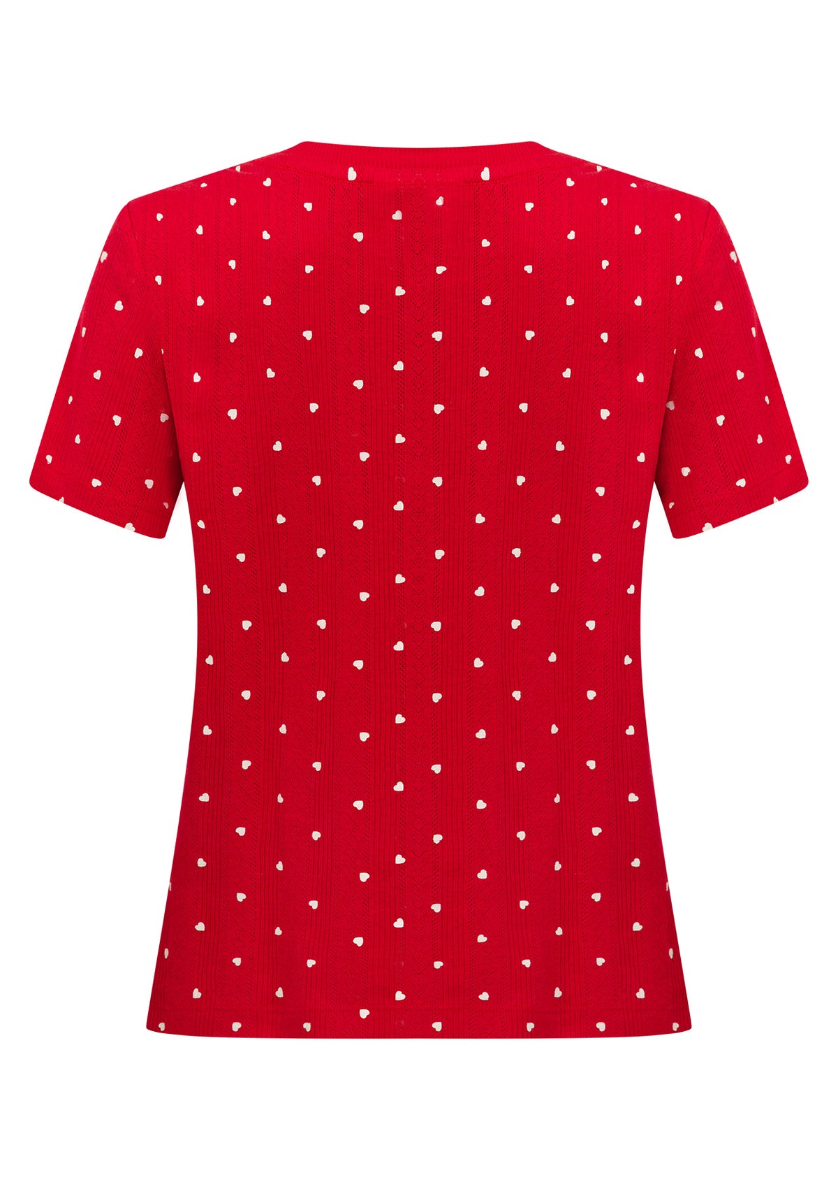 Lorna Jane Mi Amour Pointelle T-Shirt - Mi Amour Print