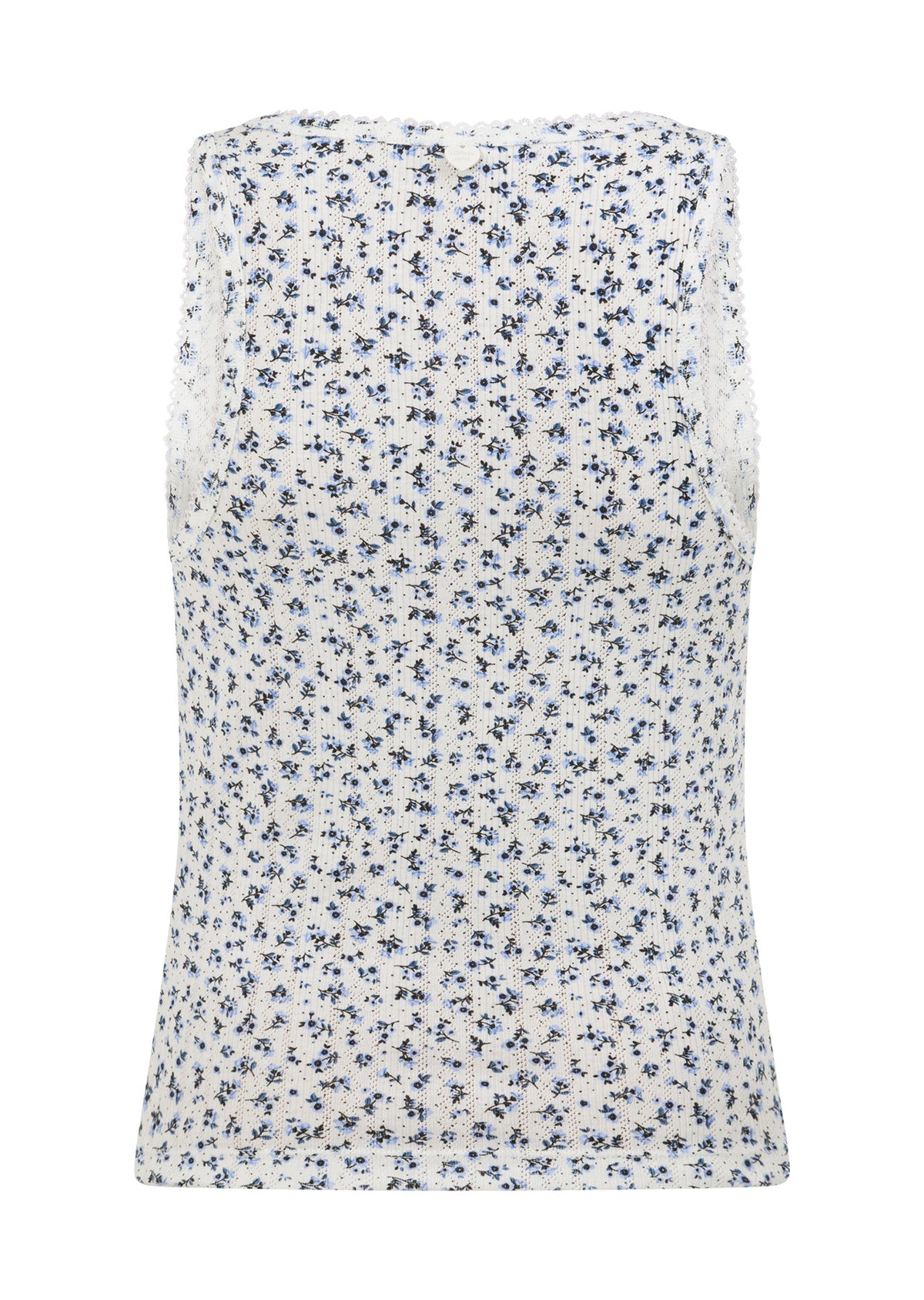 Lorna Jane Provincial Floral Pointelle Tank - Provincial Floral Print