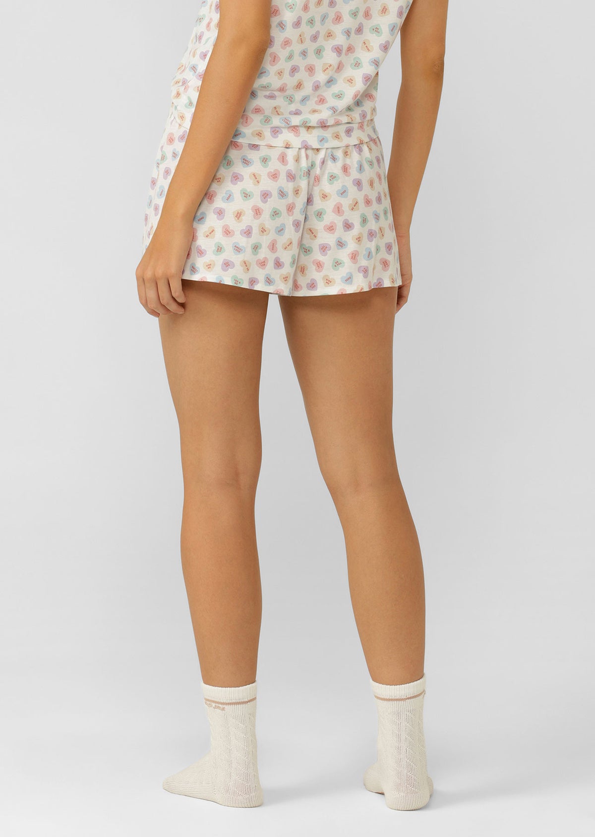Lorna Jane Sweetheart Shorts - Sweetheart Print