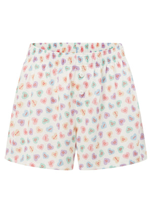 Lorna Jane Sweetheart Shorts - Sweetheart Print