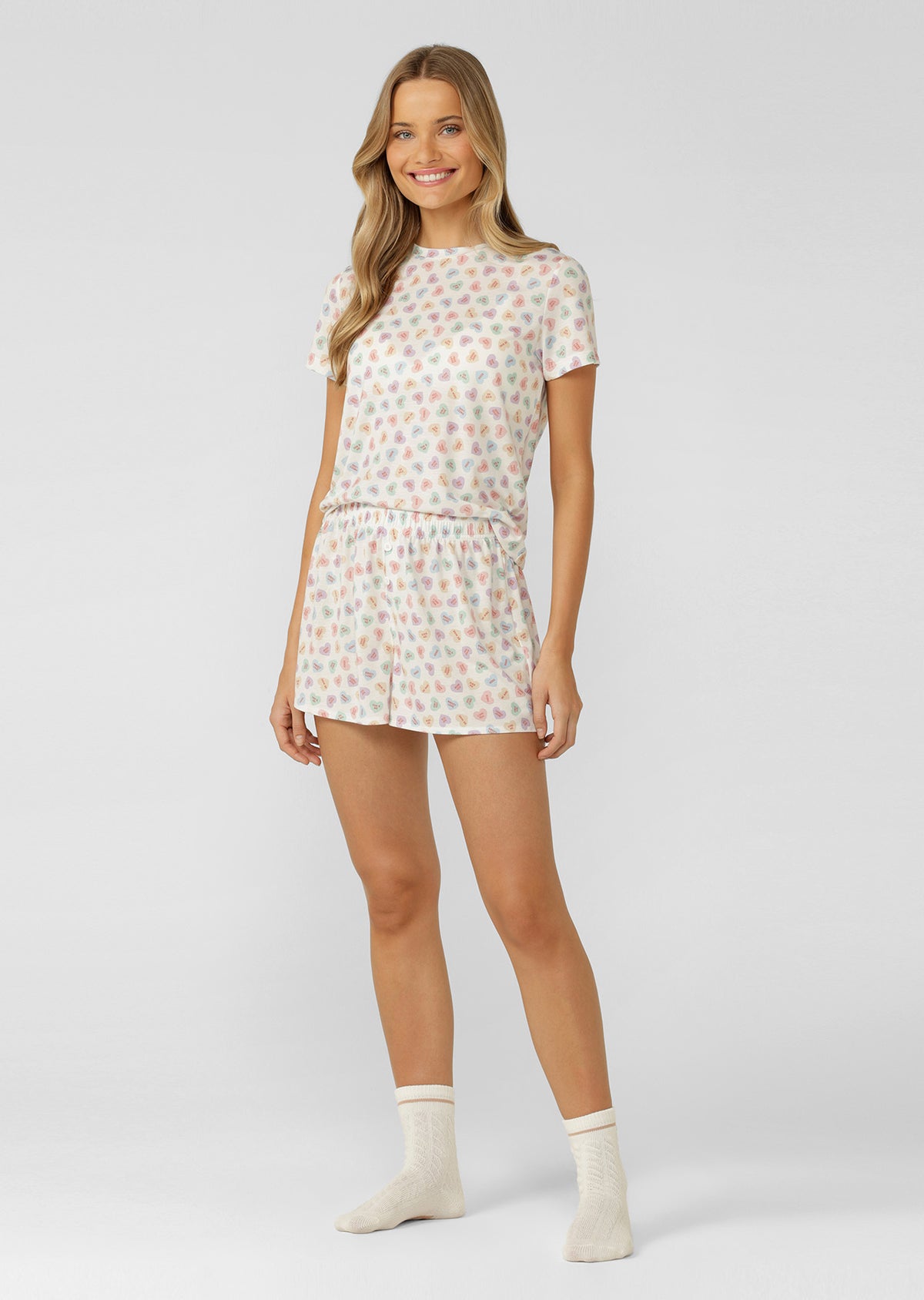 Lorna Jane Sweetheart T-Shirt - Sweetheart Print