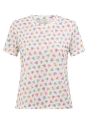 Lorna Jane Sweetheart T-Shirt - Sweetheart Print