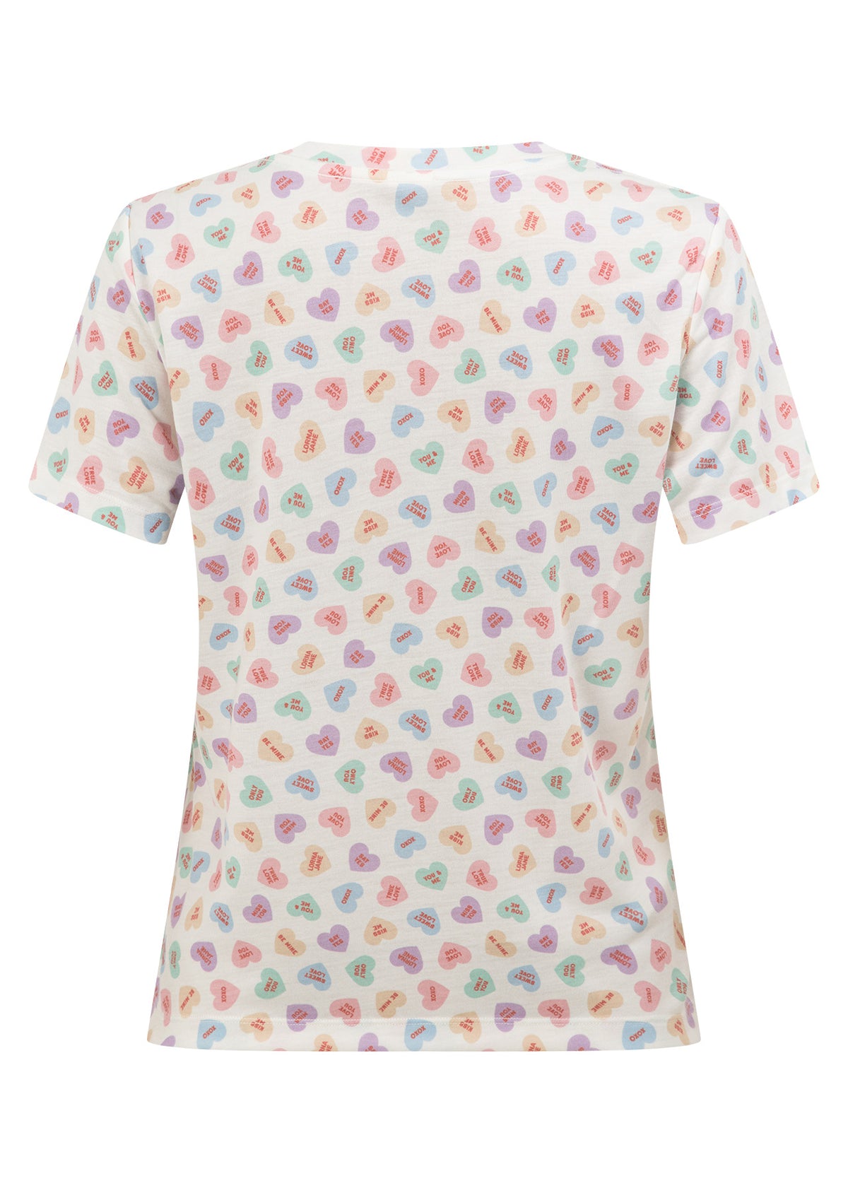 Lorna Jane Sweetheart T-Shirt - Sweetheart Print