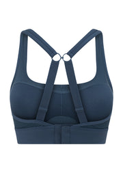 Lorna Jane Piper Recycled Sports Bra - Pale Indigo