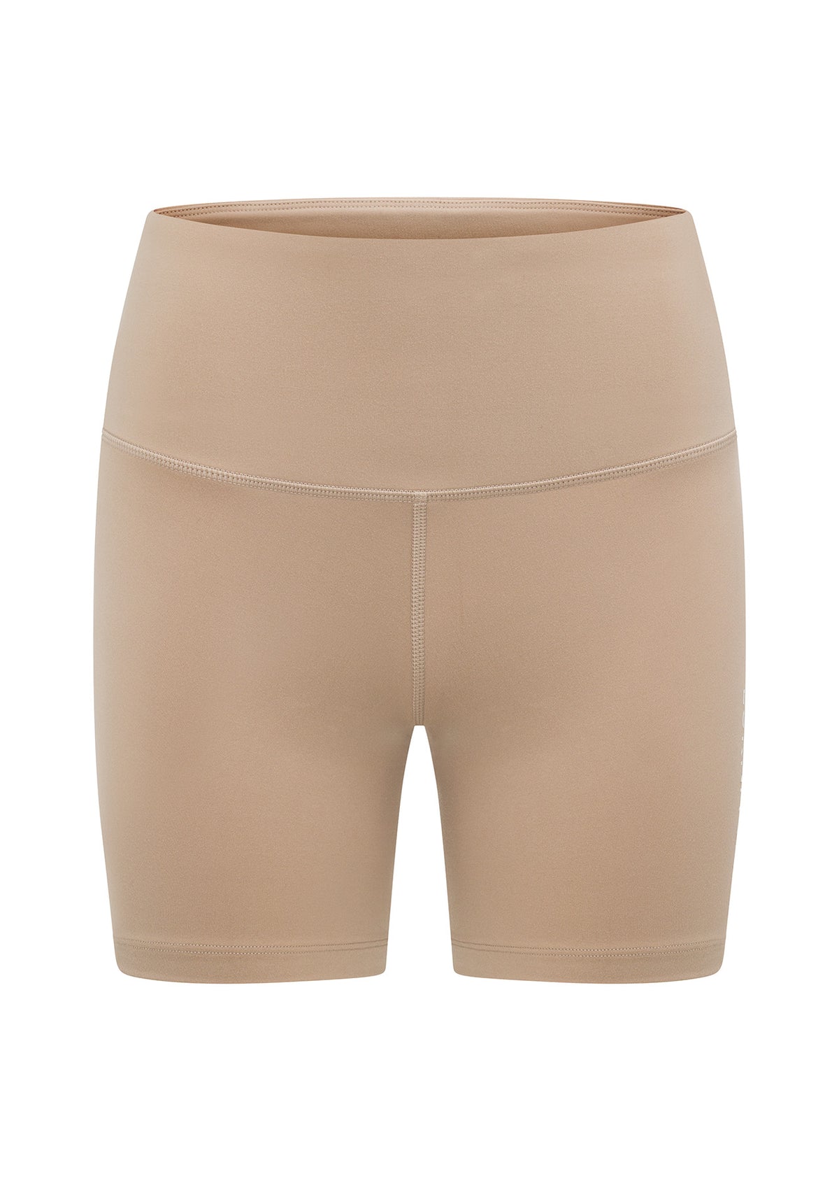 Lorna Jane Lotus No Chafe 16cm Bike Shorts - Dark Off White