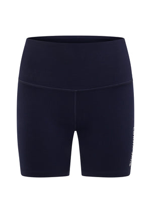 Lorna Jane Lotus No Chafe 16cm Bike Shorts - French Navy