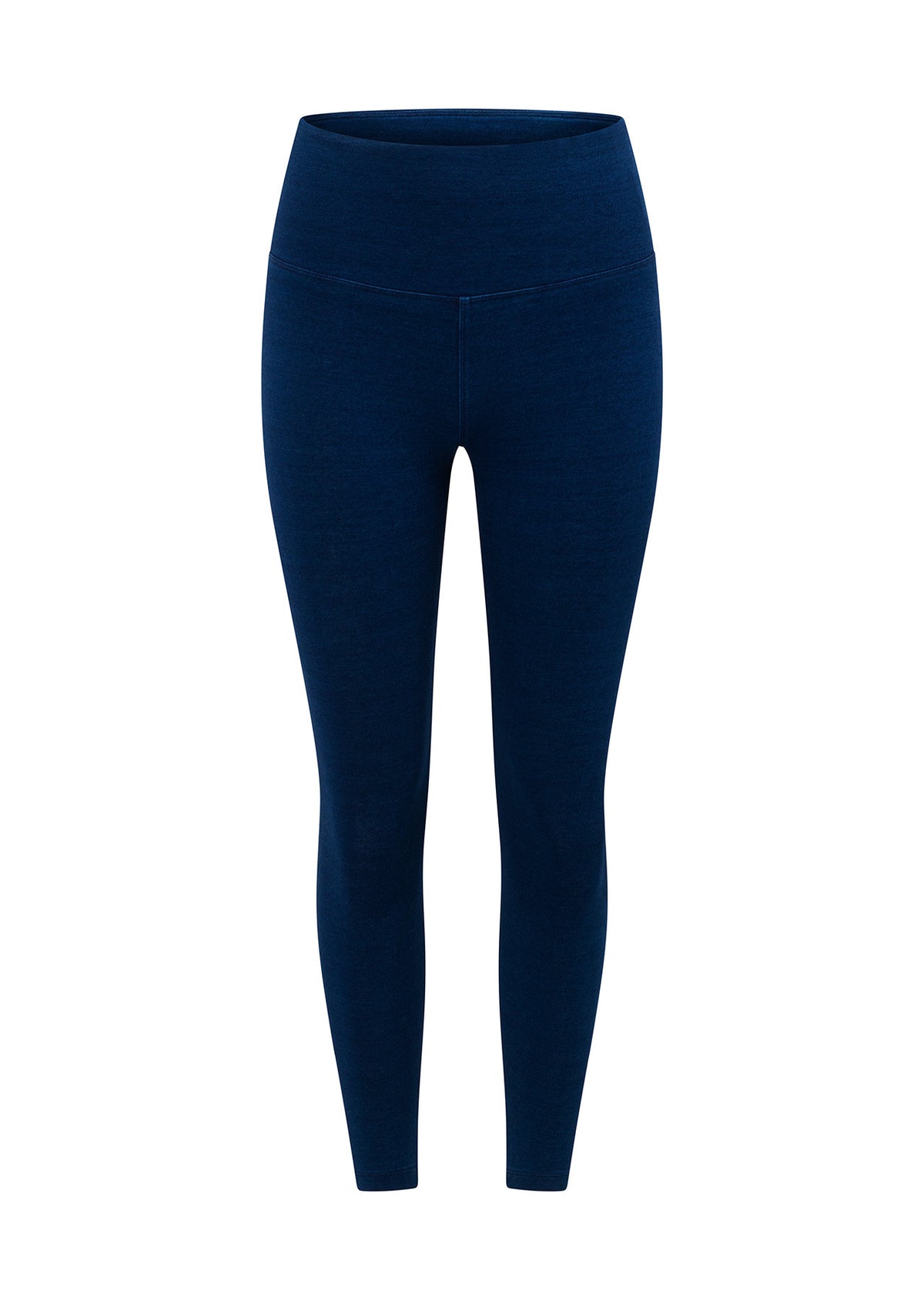 Lorna Jane Denim Glow Ankle Biter Leggings - Denim Blue
