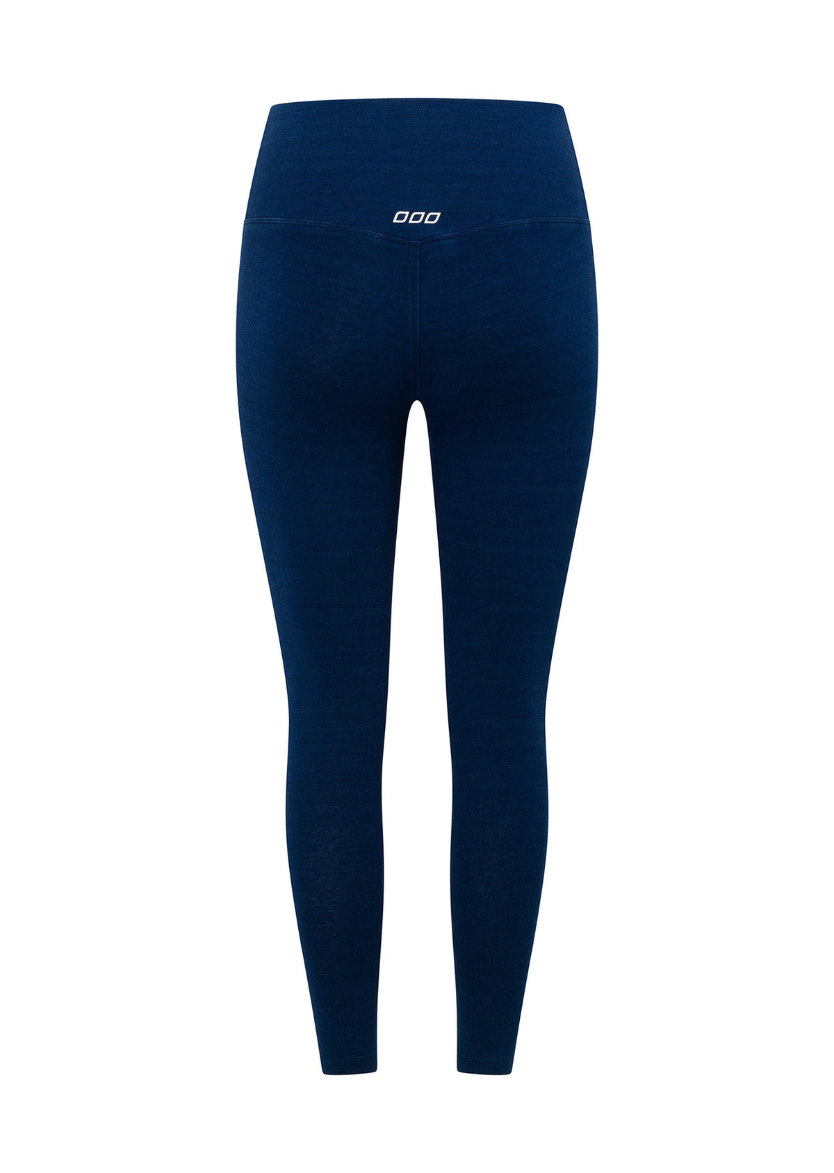 Lorna Jane Denim Glow Ankle Biter Leggings - Denim Blue