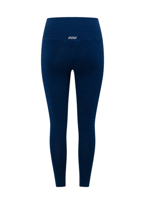 Lorna Jane Denim Glow Ankle Biter Leggings - Denim Blue