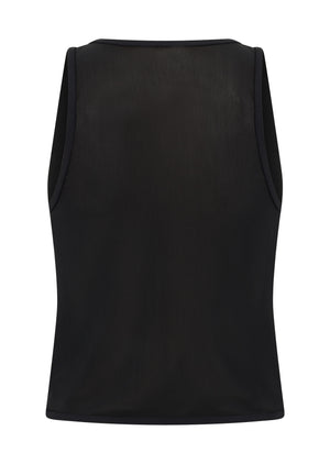 Lorna Jane Elevate Active Mesh Tank - Black