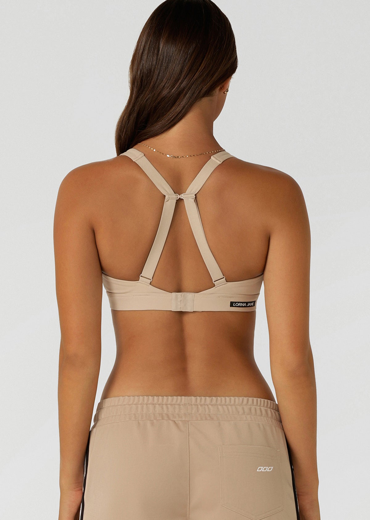 Lorna Jane Solara Sports Bra - Latte