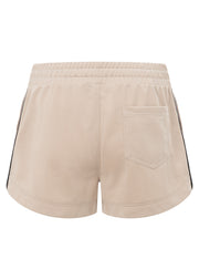 Lorna Jane Retro Flashdance Track Shorts - Latte