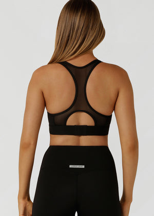 Lorna Jane Outline High Support Sports Bra - Black