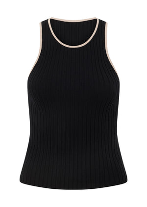 Lorna Jane Redefine Essential Knit Tank - Black