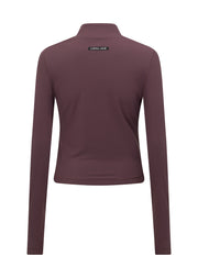 Lorna Jane All Star Active Rib Zip Through Jacket - Amethyst Shadow