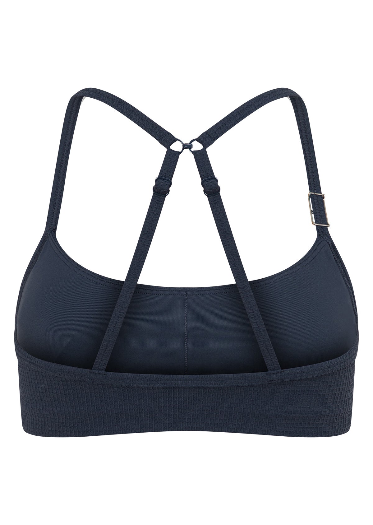 Lorna Jane Downtime Waffle Sports Bra - Ash Blue