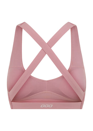 Lorna Jane Free Spirit Sports Bra - Dusty Rose