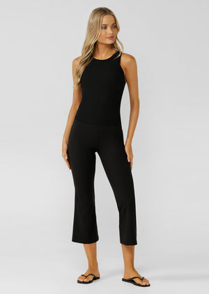 Lorna Jane Irresistible Luxe Active Rib Tank - Black