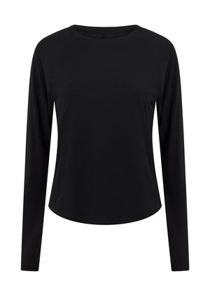 Lorna Jane Training Day Long Sleeve Active Top - Black