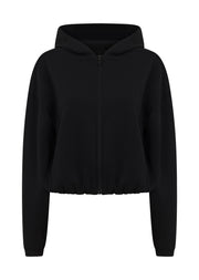 Lorna Jane Cloud Nine Spacer Zip Through Hoodie - Black