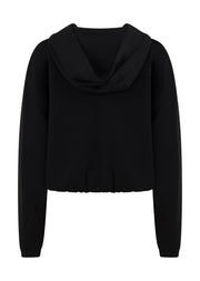 Lorna Jane Cloud Nine Spacer Zip Through Hoodie - Black
