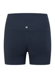 Lorna Jane Downtime Waffle 12cm Bike Shorts - Ash Blue