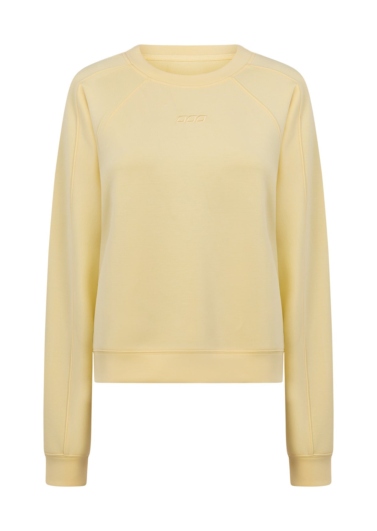Lorna Jane Cloud Nine Spacer Sweatshirt - Lemon Cream