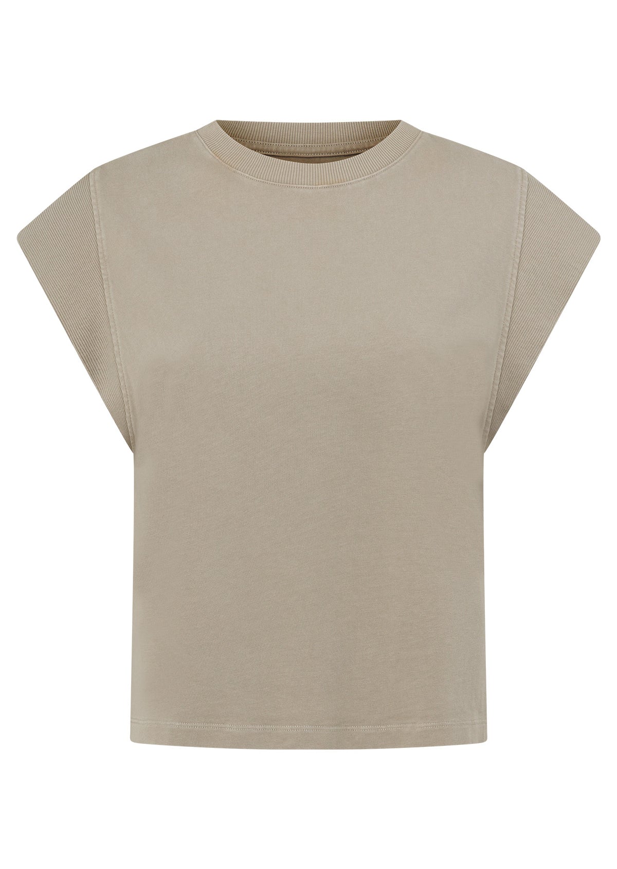 Lorna Jane Reset Washed T-Shirt - Washed Sea Salt