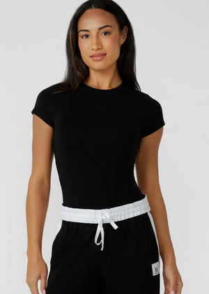 Lorna Jane Active Living Slim T-Shirt - Black