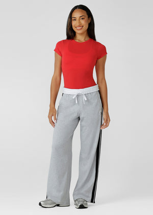 Lorna Jane Active Living Slim T-Shirt - Jam Drop