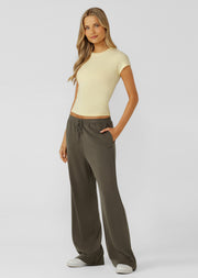 Lorna Jane Active Living Slim T-Shirt - Lemon Cream