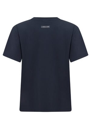 Lorna Jane Signature T-Shirt - Platinum Navy