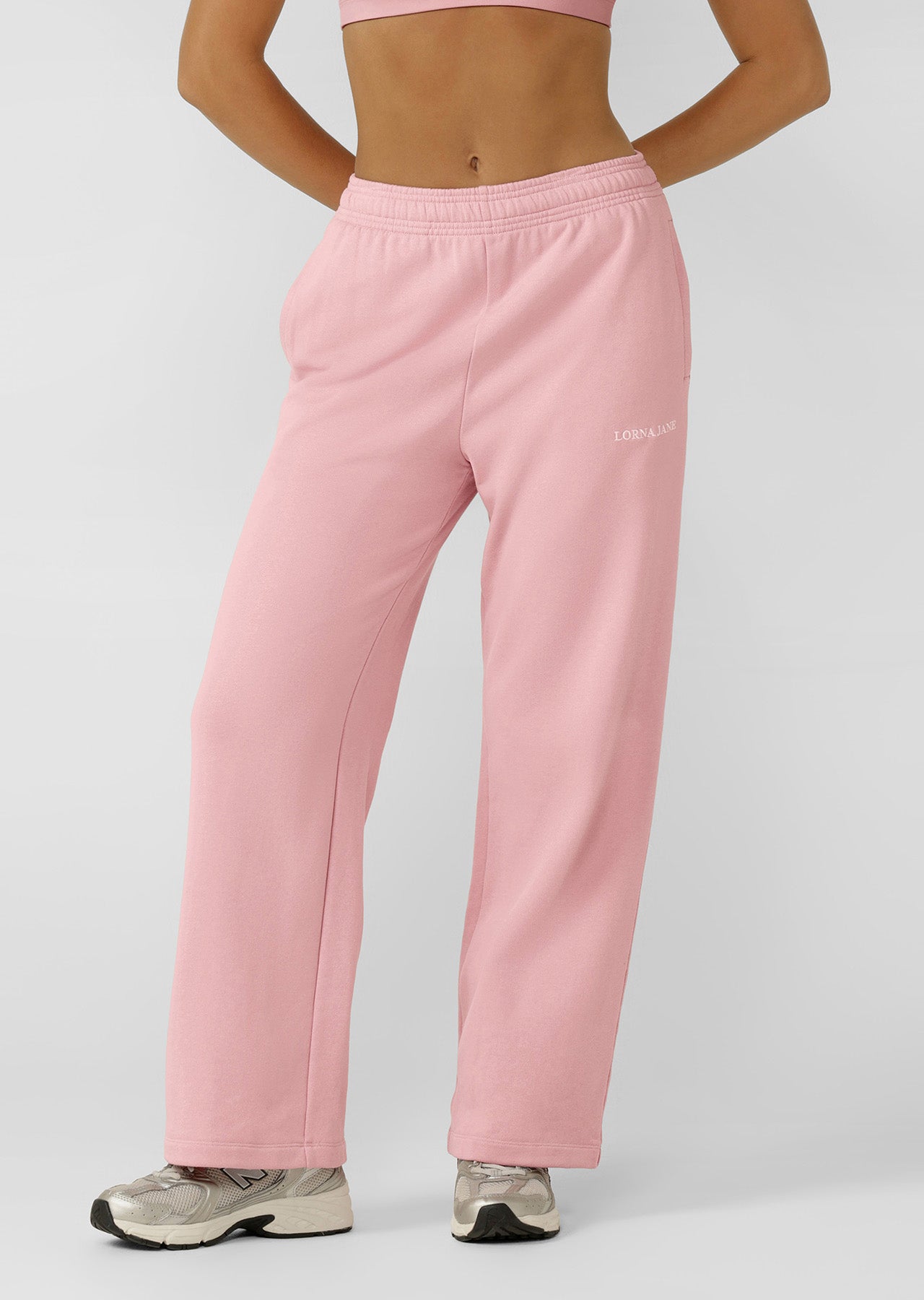 Lorna Jane Streamline Sweatpants - Dusty Rose