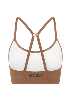 Lorna Jane Supreme Comfort Longline Sports Bra - Dark Cedar