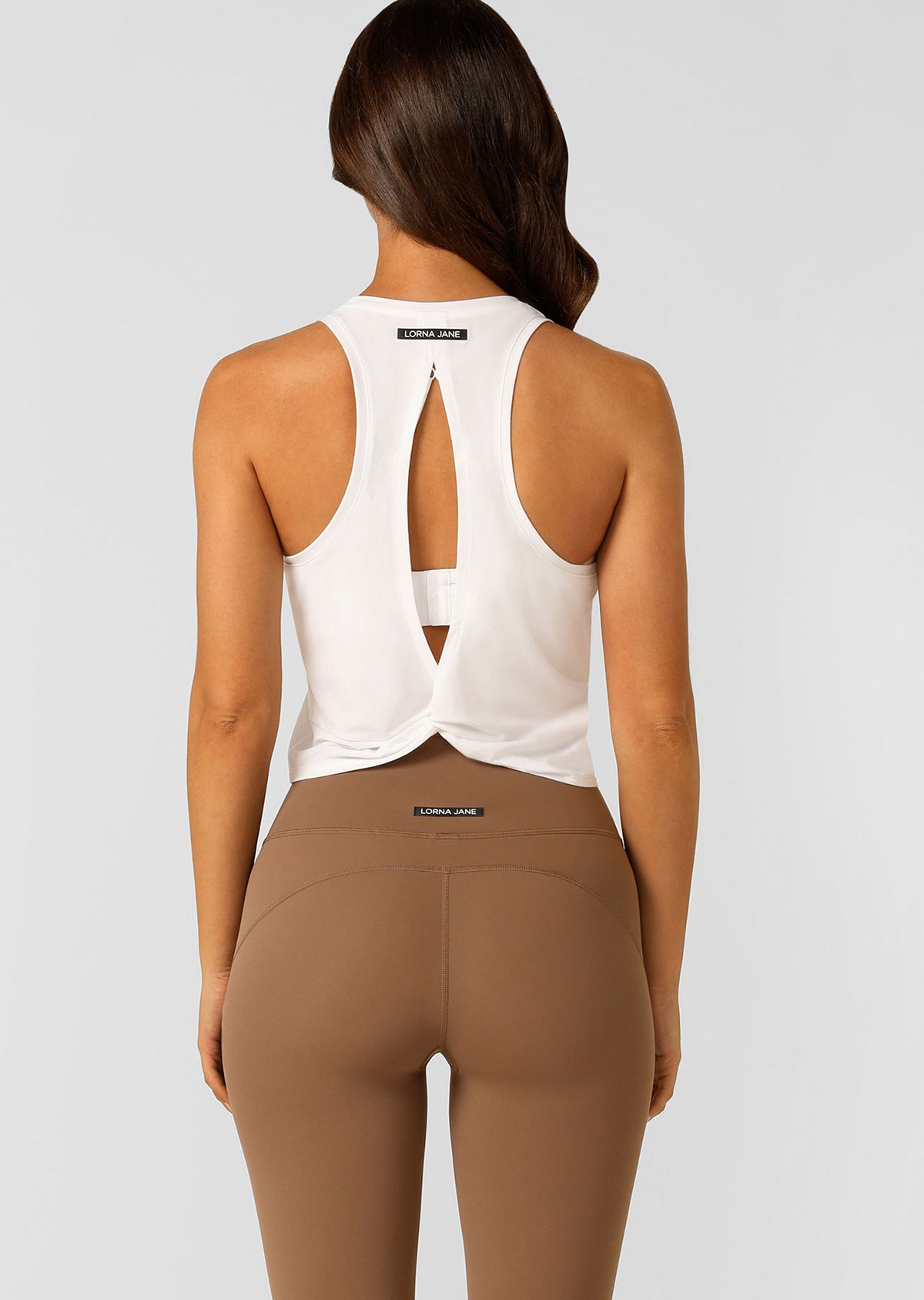 Lorna Jane Twist It Tank - White