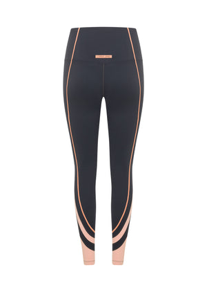 Lorna Jane Embrace Your Pace Pocket Ankle Biter Leggings - Dark Titanium Multi