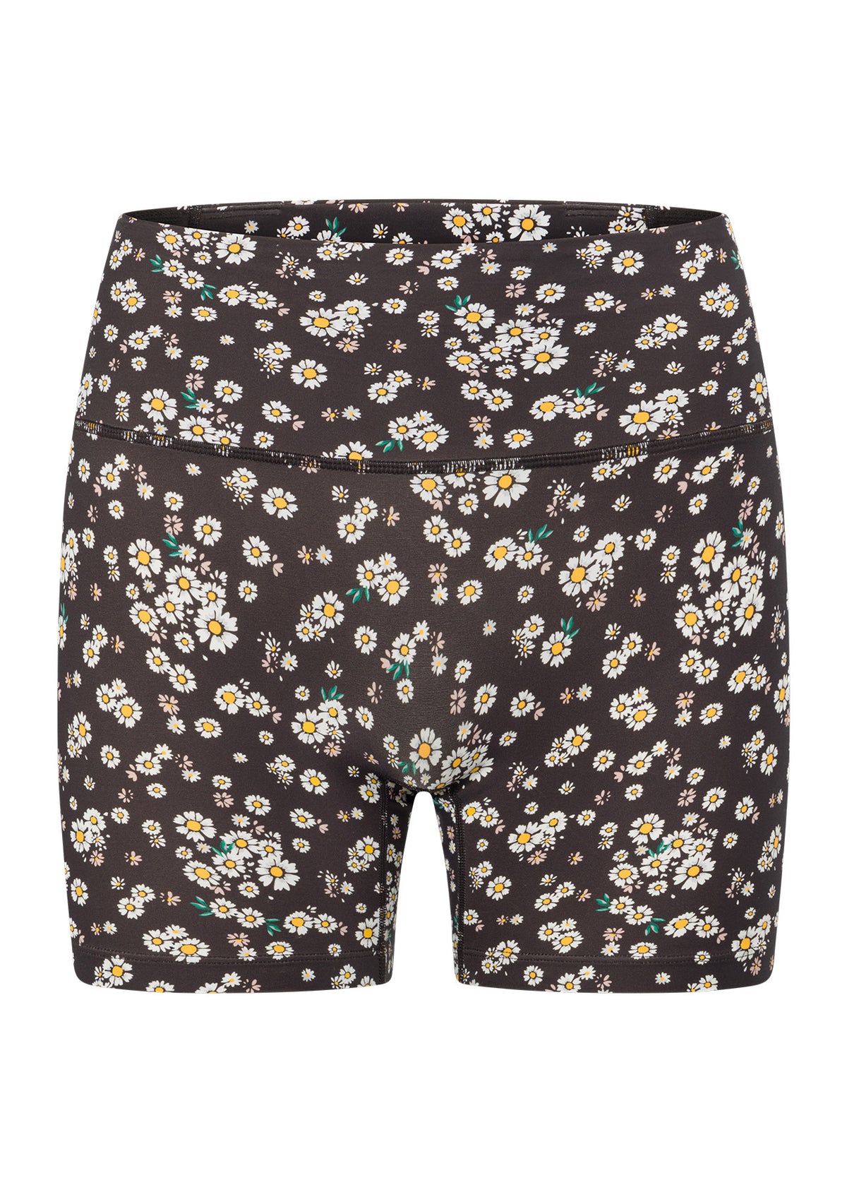 Lorna Jane Ditsy Daisy 12cm Booty Bike Shorts - Ditsy Daisy Print