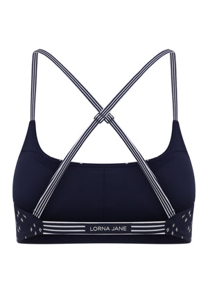 Lorna Jane Daymaker Sports Bra - Scarf Print