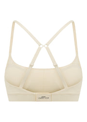 Lorna Jane Pure Bliss All Day Sports Bra - Cream