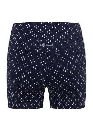Lorna Jane Daymaker 12cm Bike Shorts - Scarf Print