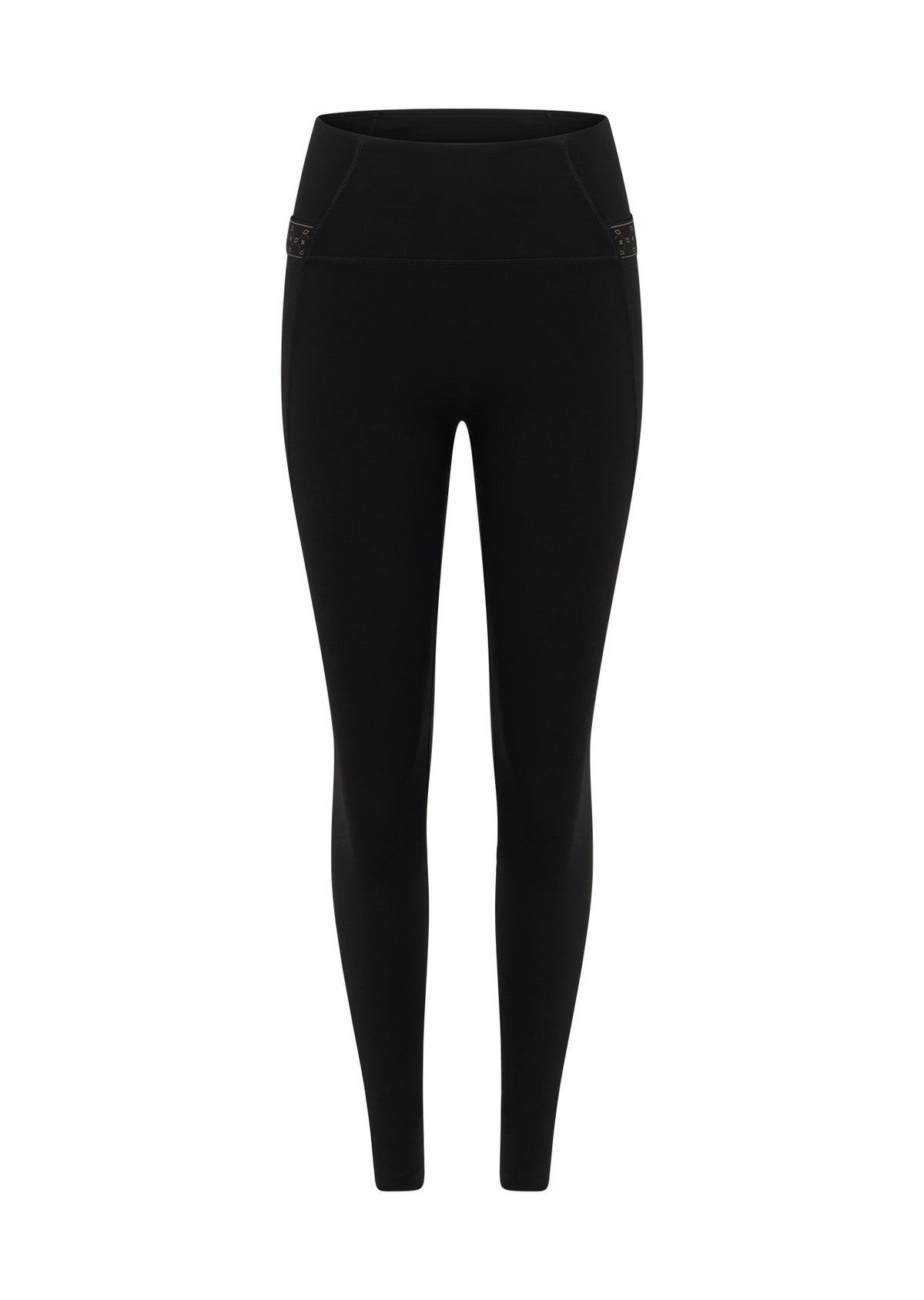 Lorna Jane Iconic Monogram Full Length Leggings - Recycled Black