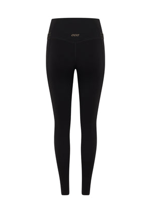 Lorna Jane Iconic Monogram Full Length Leggings - Recycled Black