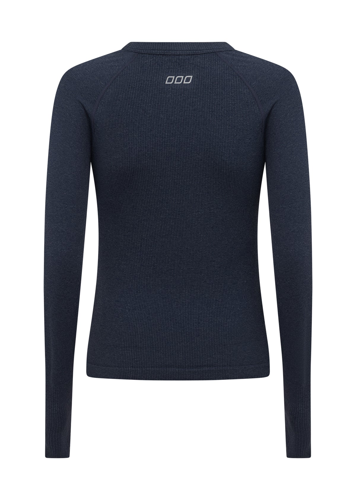 Lorna Jane Tempo Seamless Long Sleeve Top - Platinum Navy Marl