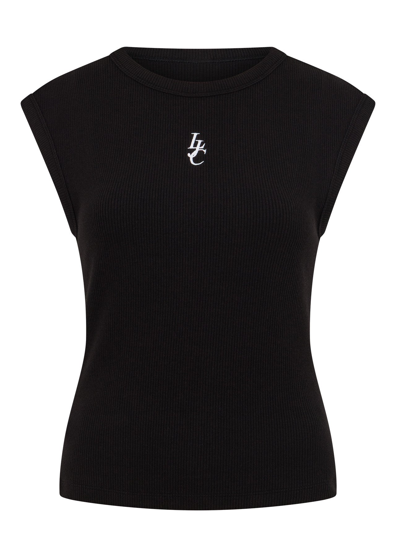 Lorna Jane Paradise Rib Top - Black