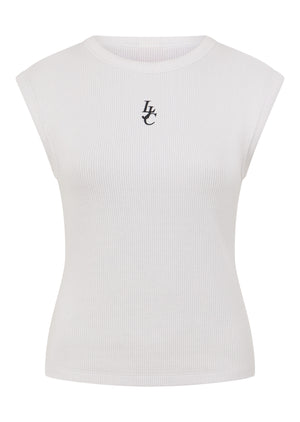 Lorna Jane Paradise Rib Top - White